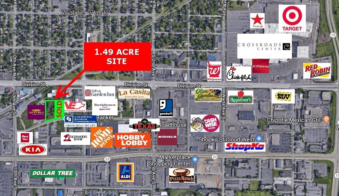 S 1st St, Waite Park, MN 56387