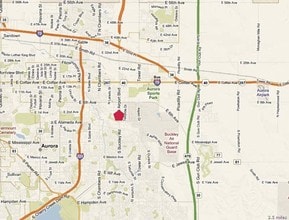 261 Airport Blvd, Aurora, CO - AERIAL  map view