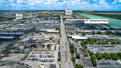 5000 NW 72nd Ave, Miami, FL - Aerial map view