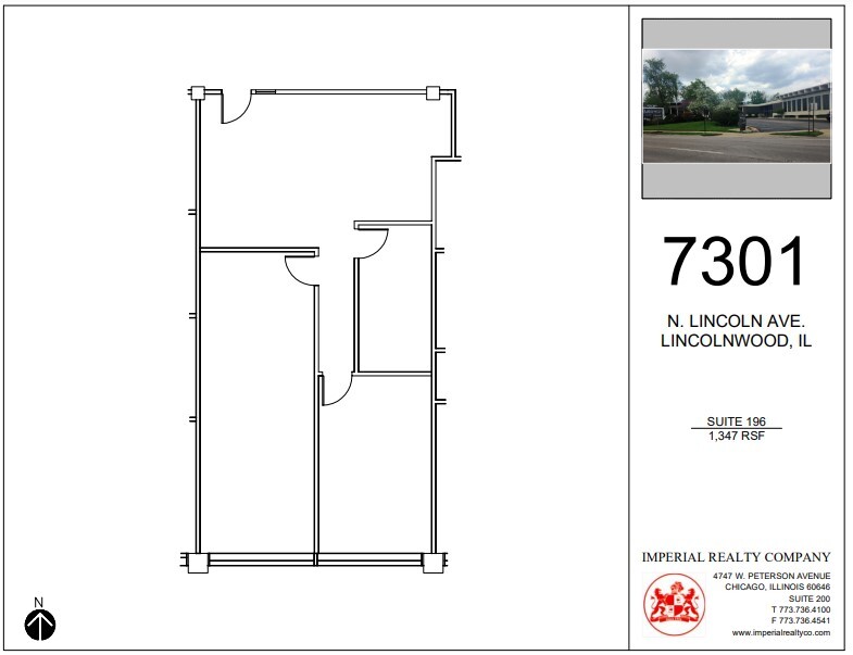 7301-7337 N Lincoln Ave, Lincolnwood, IL for lease Floor Plan- Image 1 of 5