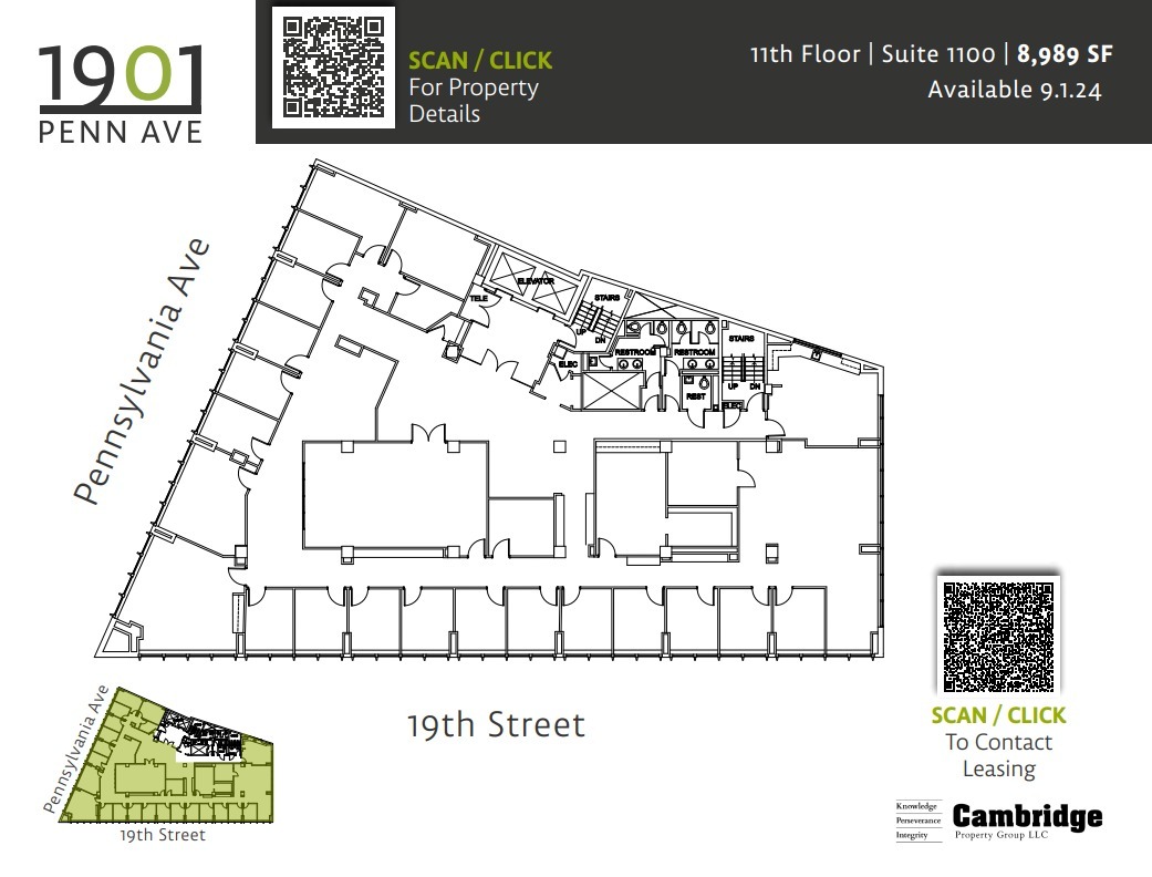 1901 Pennsylvania Ave NW, Washington, DC for lease Floor Plan- Image 1 of 1