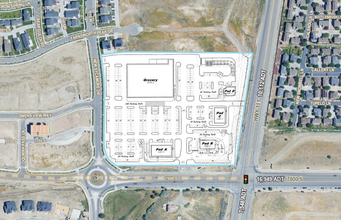 7800 South & New Sycamore Drive, West Jordan, UT for lease Primary Photo- Image 1 of 2