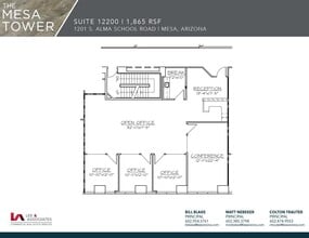 1201 S Alma School Rd, Mesa, AZ for lease Floor Plan- Image 1 of 1