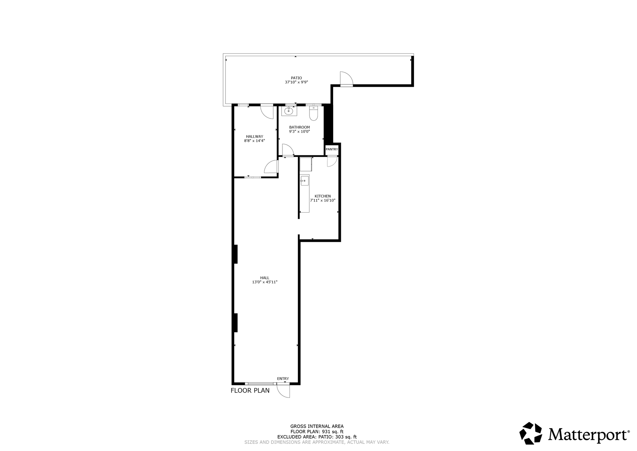 423-425 Bancroft Ave, San Leandro, CA for lease Floor Plan- Image 1 of 1