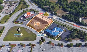 121 Howland Blvd, Deltona, FL for lease Aerial- Image 2 of 3