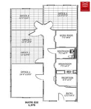 5755 N Point Pky, Alpharetta, GA for lease Floor Plan- Image 1 of 3