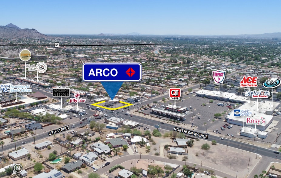 1201 E Northern Ave, Phoenix, AZ for sale - Building Photo - Image 2 of 4