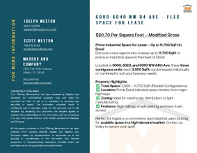 6000-6090 NW 84th Ave, Miami, FL for lease Building Photo- Image 2 of 6