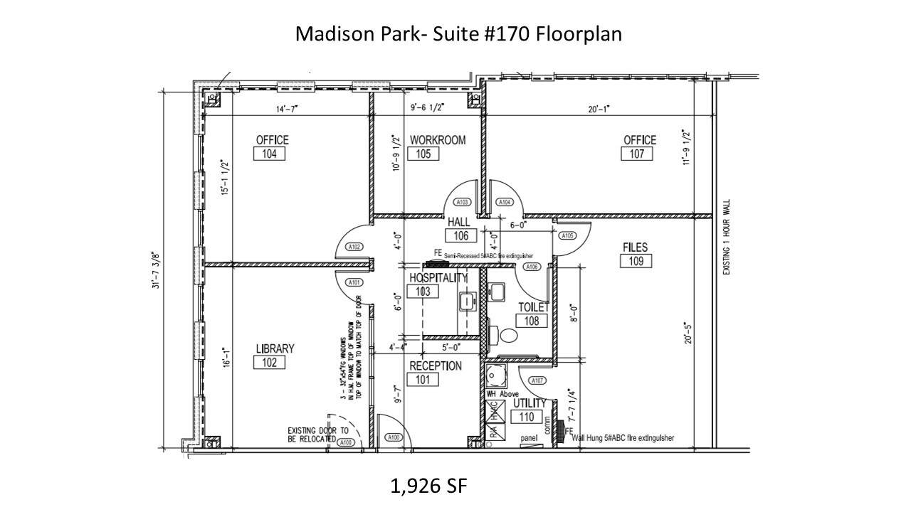 2850 NW 43rd St, Gainesville, FL for lease Floor Plan- Image 1 of 10