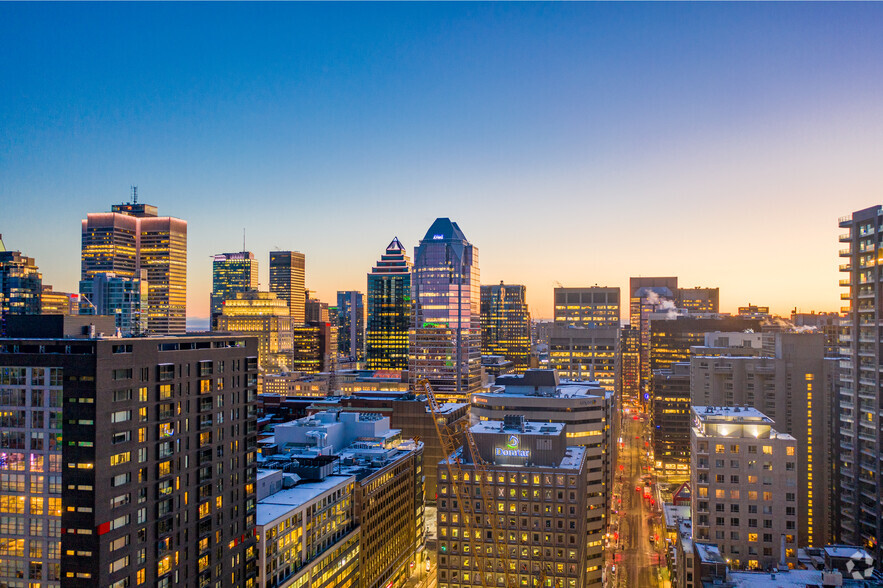 600 Boul De Maisonneuve O, Montréal, QC for lease - Aerial - Image 2 of 8