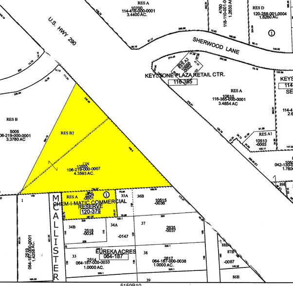 10555 Northwest Fwy, Houston, TX for sale - Plat Map - Image 1 of 3