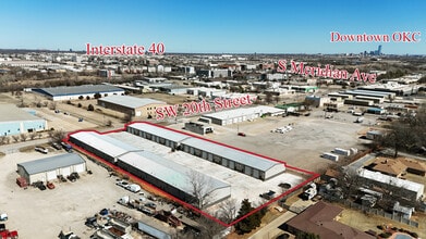 5000 SW 20th Street, Oklahoma City, OK - Aerial map view