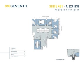 810 Seventh Ave, New York, NY for lease Floor Plan- Image 1 of 3