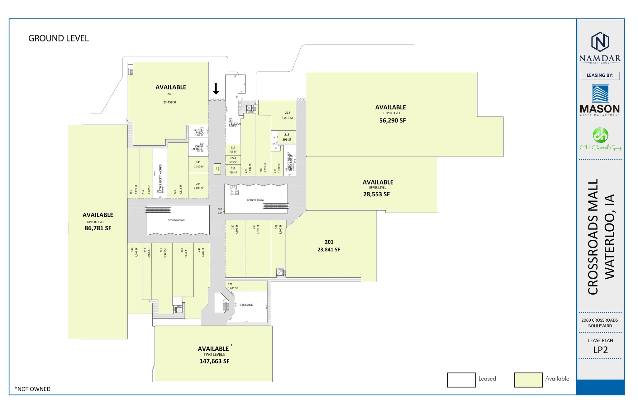 2060 Crossroads Blvd, Waterloo, IA for lease Site Plan- Image 1 of 1