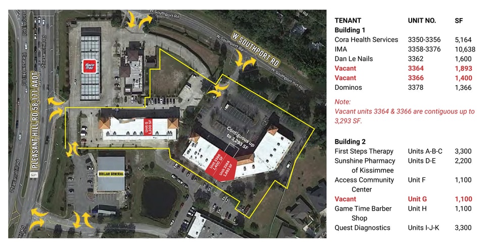 3350 W Southport Rd, Kissimmee, FL for lease - Site Plan - Image 2 of 2