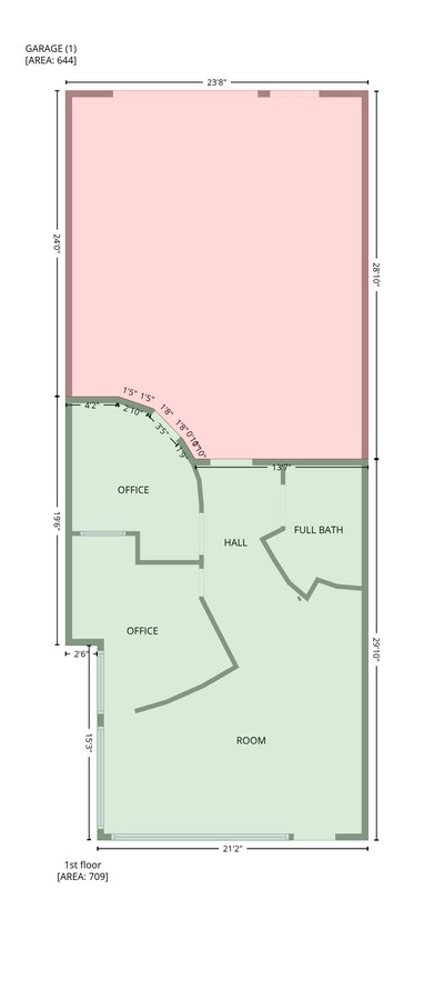 1800 Empire Industrial Ct, Santa Rosa, CA 95403 - Unit D -  - Floor Plan - Image 1 of 1