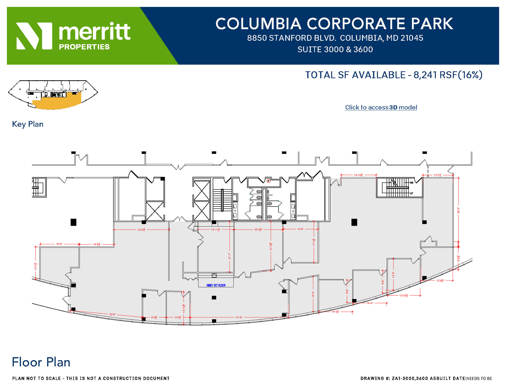 8830 Stanford Blvd, Columbia, MD for lease Floor Plan- Image 1 of 1