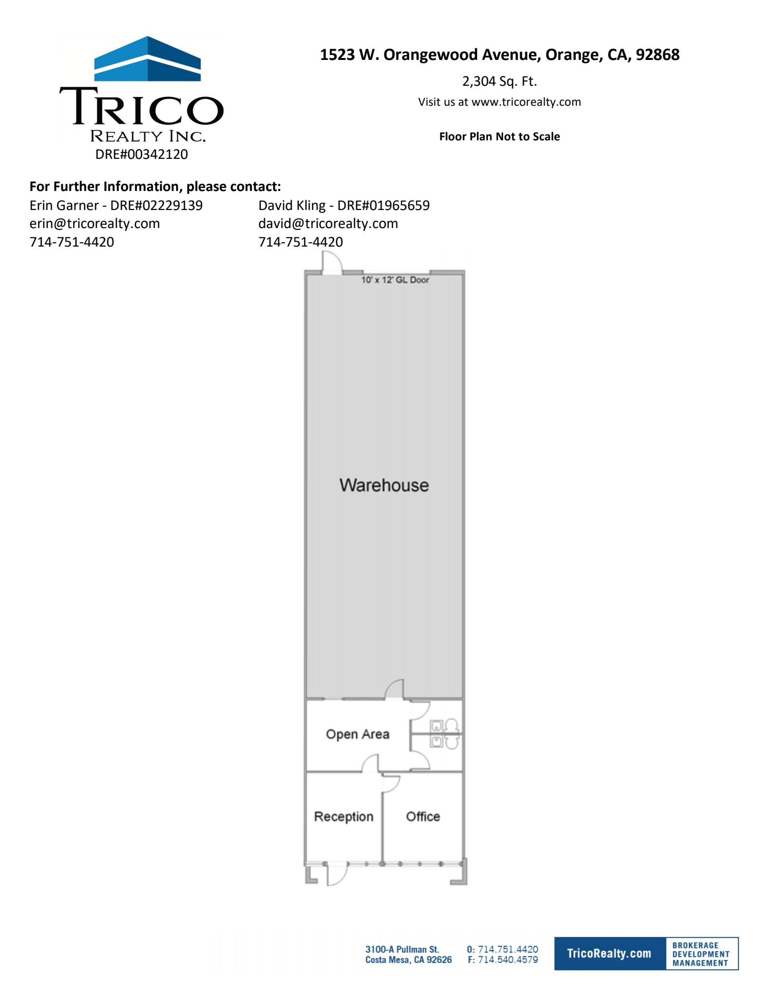 1521-1539 W Orangewood Ave, Orange, CA for lease Floor Plan- Image 1 of 1