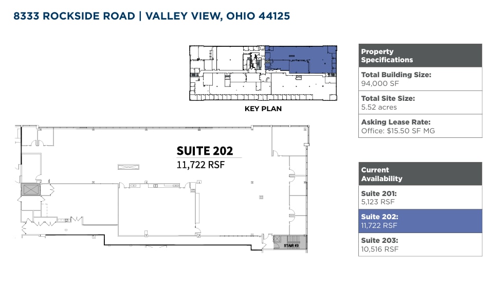 8333 Rockside Rd, Valley View, OH for lease Floor Plan- Image 1 of 1