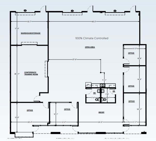 5205 Avenida Encinas, Carlsbad, CA for lease Floor Plan- Image 1 of 1