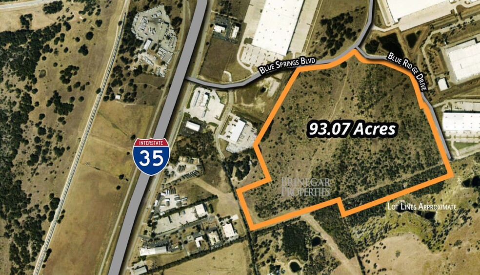 410 Blue Springs Blvd, Georgetown, TX for sale - Aerial - Image 2 of 2