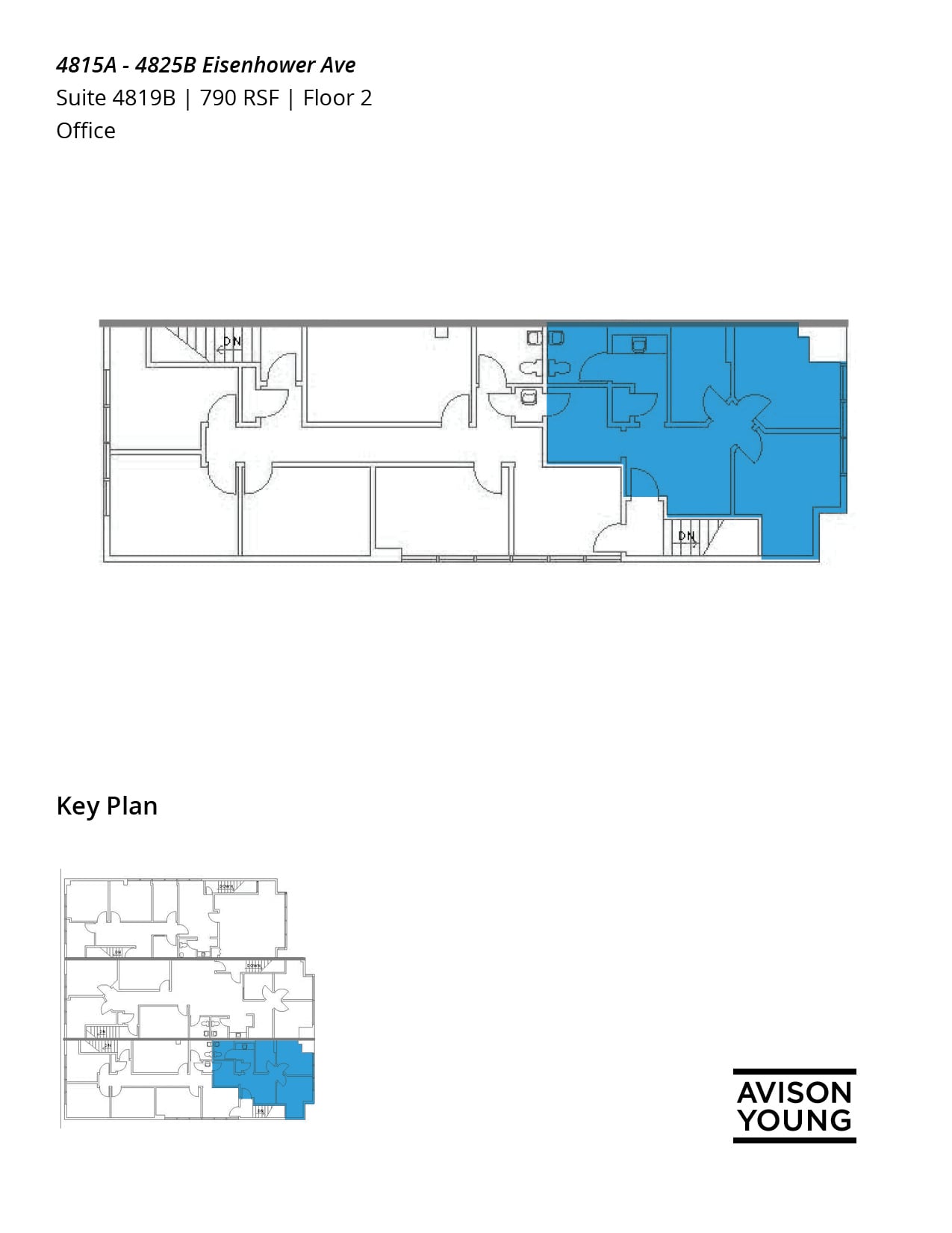 4713A-4725B Eisenhower Ave, Alexandria, VA for lease Floor Plan- Image 1 of 1