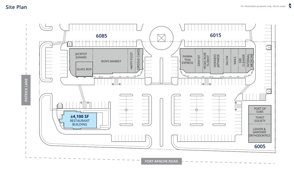 6005 S Fort Apache Rd, Las Vegas, NV for lease - Building Photo - Image 1 of 1