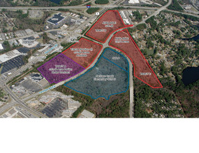 Trenholm Rd & O'Neil ct, Columbia, SC - aerial  map view