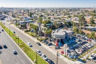 13631 Beach Blvd, Westminster, CA - AERIAL map view