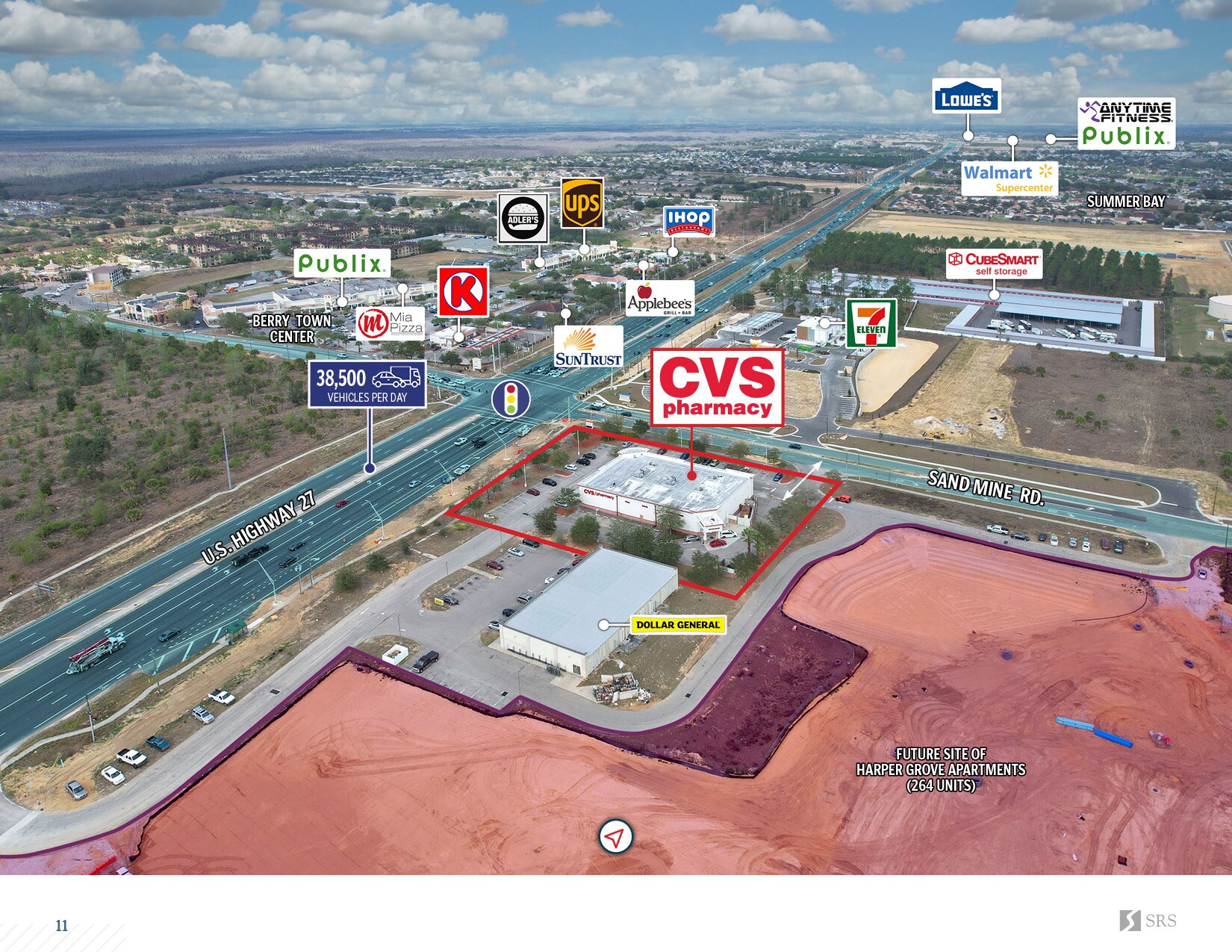 49581 Highway 27, Davenport, FL 33897 CVS w/ DriveThru in FL 15Yr Corp Abs NNN