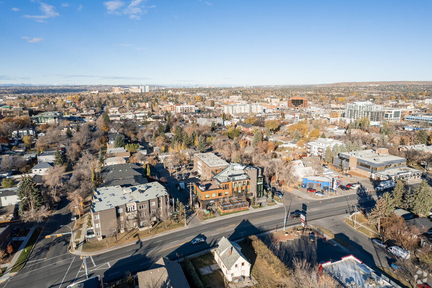 1319 Edmonton Trl NE, Calgary, AB for lease - Aerial - Image 3 of 5