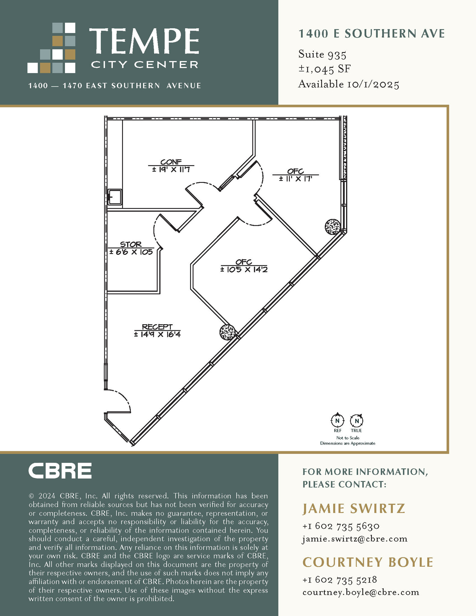 1400 E Southern Ave, Tempe, AZ for lease Floor Plan- Image 1 of 1