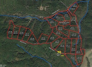 Ridge Rd, Ferguson, NC - AERIAL  map view