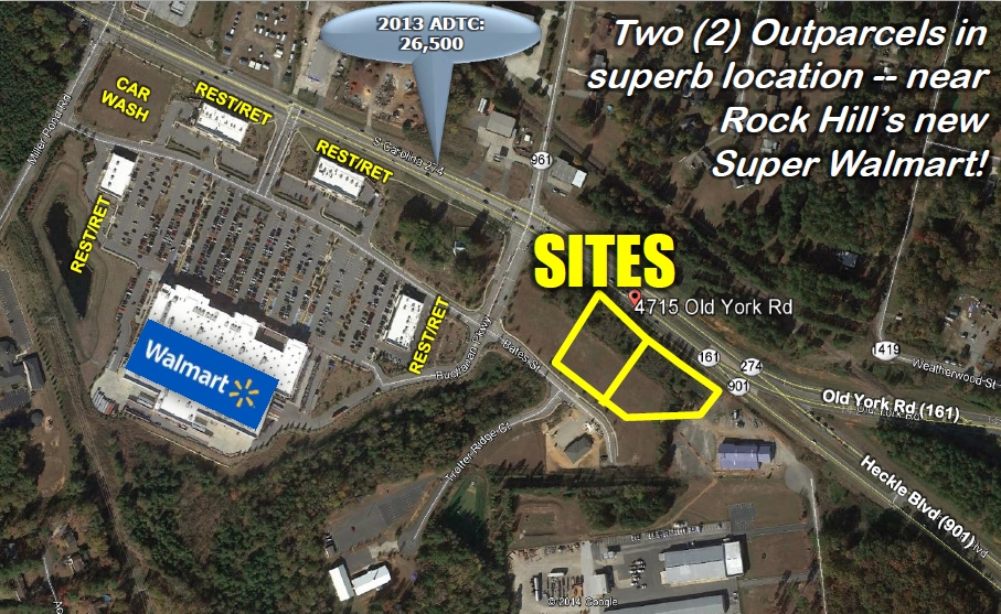 4715 Old York Rd, Rock Hill, SC for lease - Aerial - Image 1 of 8