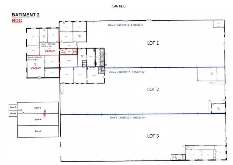 Office in Chassieu for lease - Floor Plan - Image 3 of 3