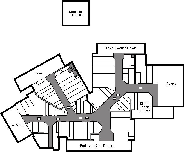 10202 E Washington St, Indianapolis, IN 46229 Washington Square Mall