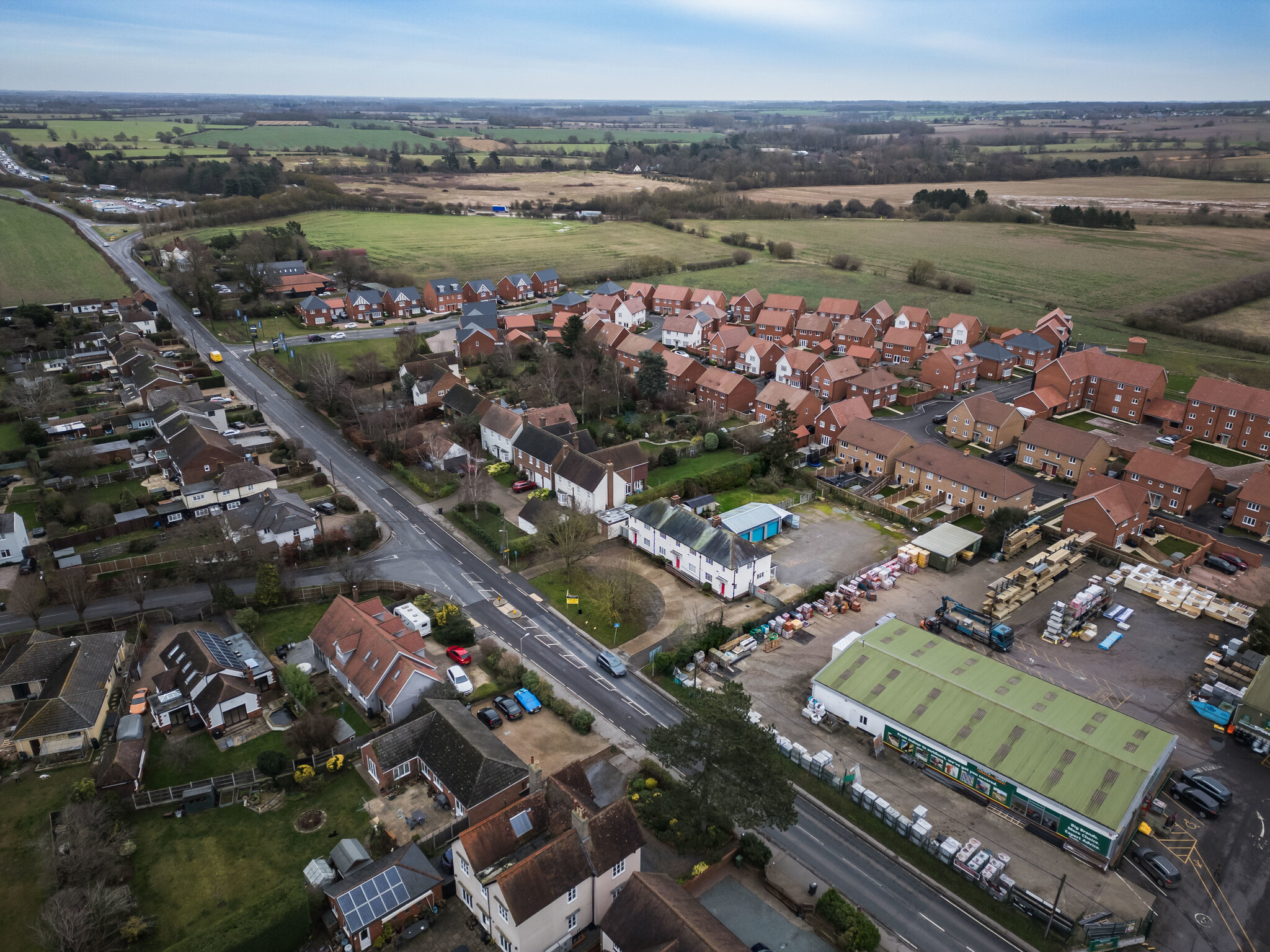 London Rd, Feering for sale Aerial- Image 1 of 8