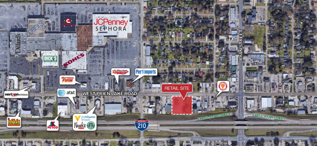 211 W Prien Lake Rd, Lake Charles, LA for sale Building Photo- Image 1 of 1