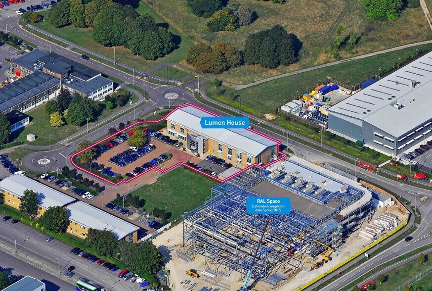 521 Library Av, Didcot for lease - Aerial - Image 2 of 8