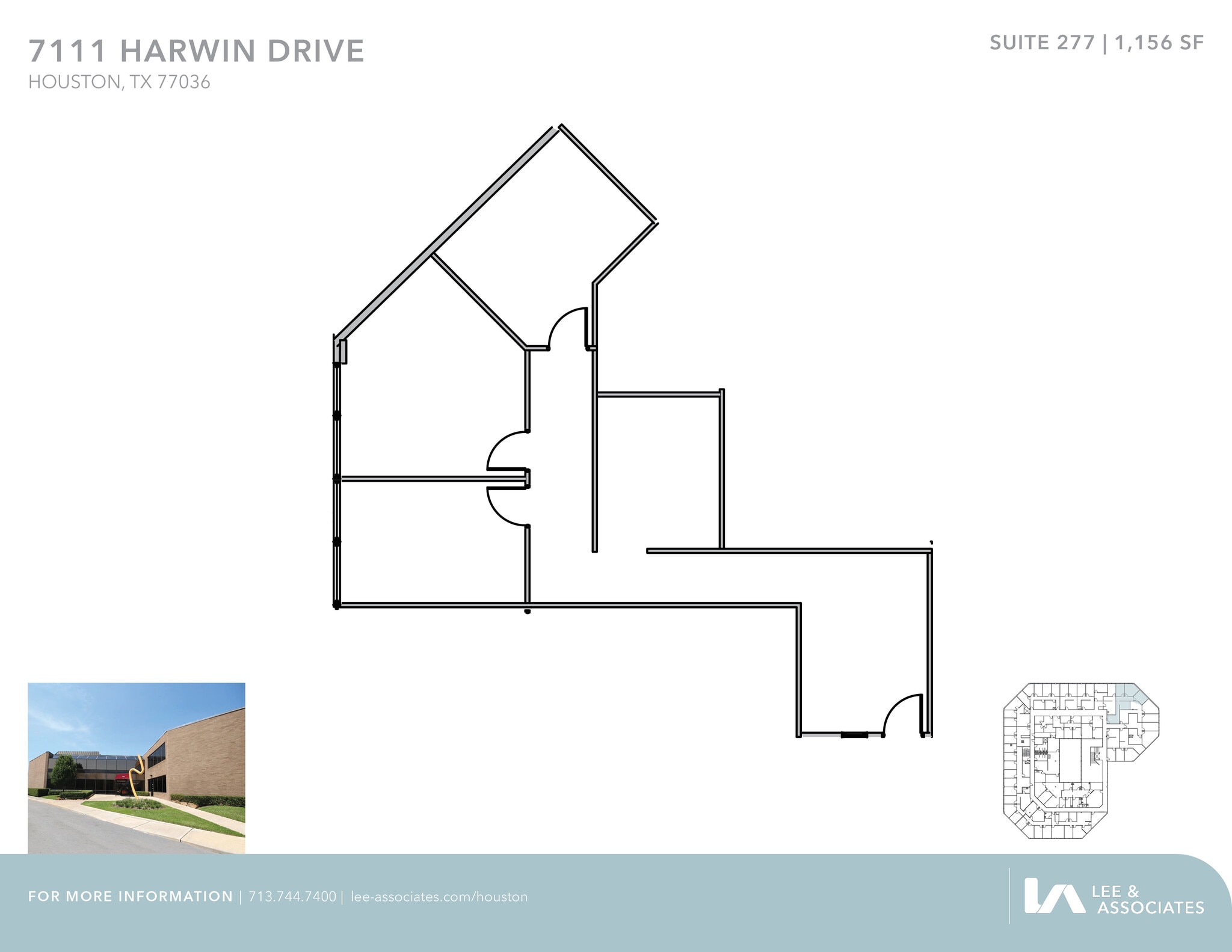 7111 Harwin Dr, Houston, TX for lease Floor Plan- Image 1 of 1