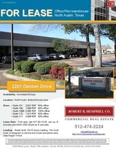 2201 Denton Dr, Austin, TX for lease Building Photo- Image 1 of 1