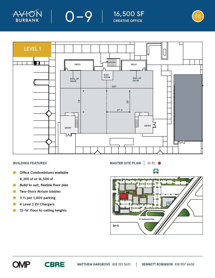 3021-3025 N Hollywood Way, Burbank, CA for sale Floor Plan- Image 1 of 1