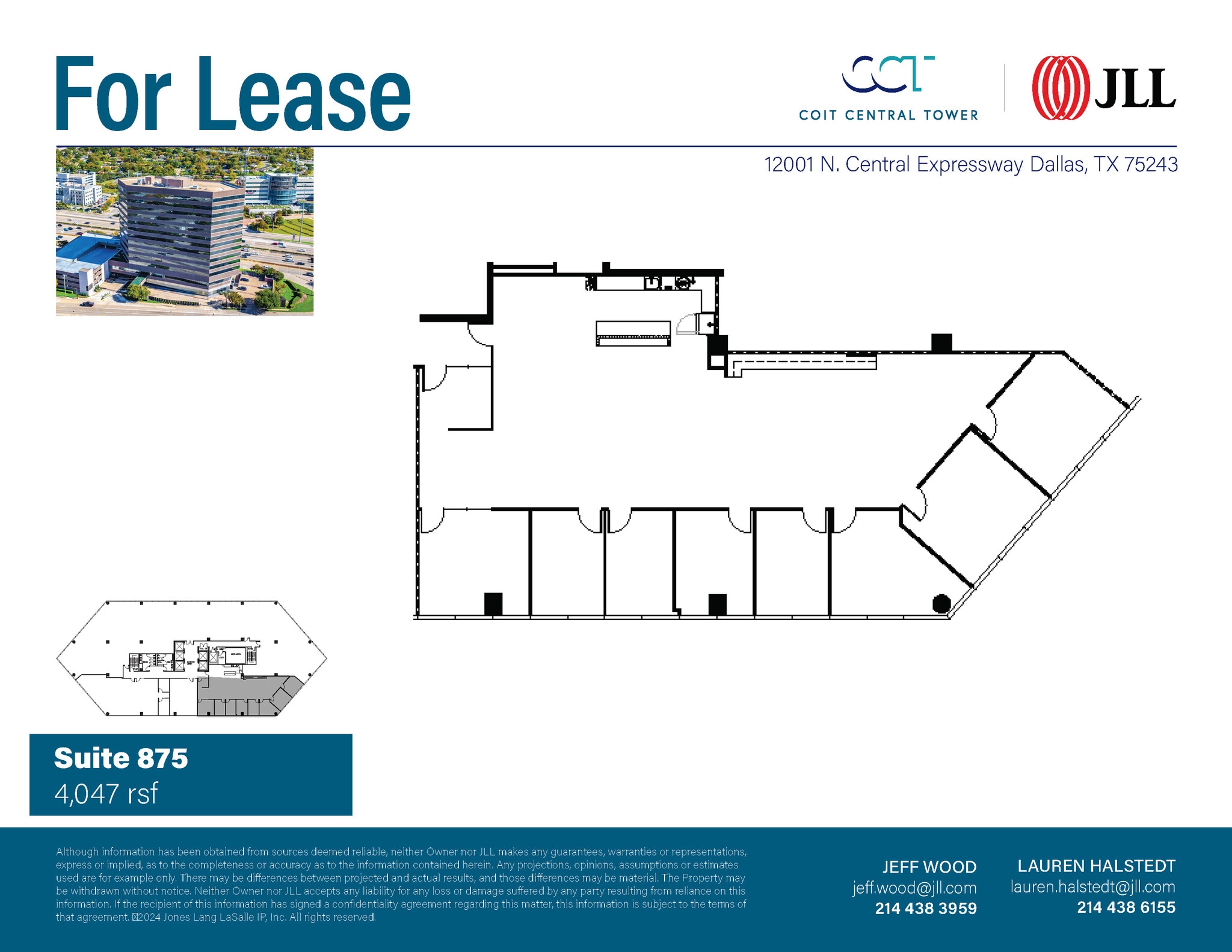 12001 N Central Expy, Dallas, TX for lease Floor Plan- Image 1 of 1