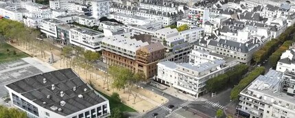Lorient, MOR - Aerial map view