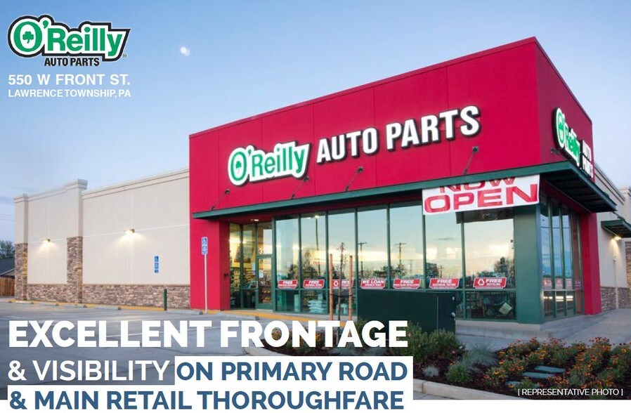 550 W Front St, Clearfield, PA for sale - Building Photo - Image 1 of 1