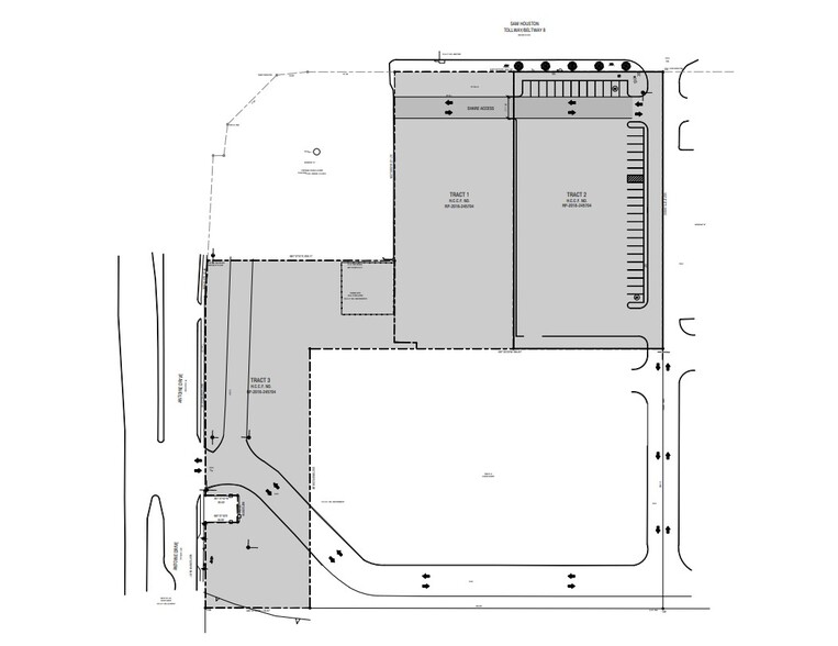 0 N Sam Houston Pky, Houston, TX for sale - Site Plan - Image 1 of 2