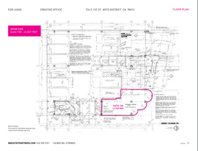 724 E 1st St, Los Angeles, CA for lease Floor Plan- Image 1 of 1