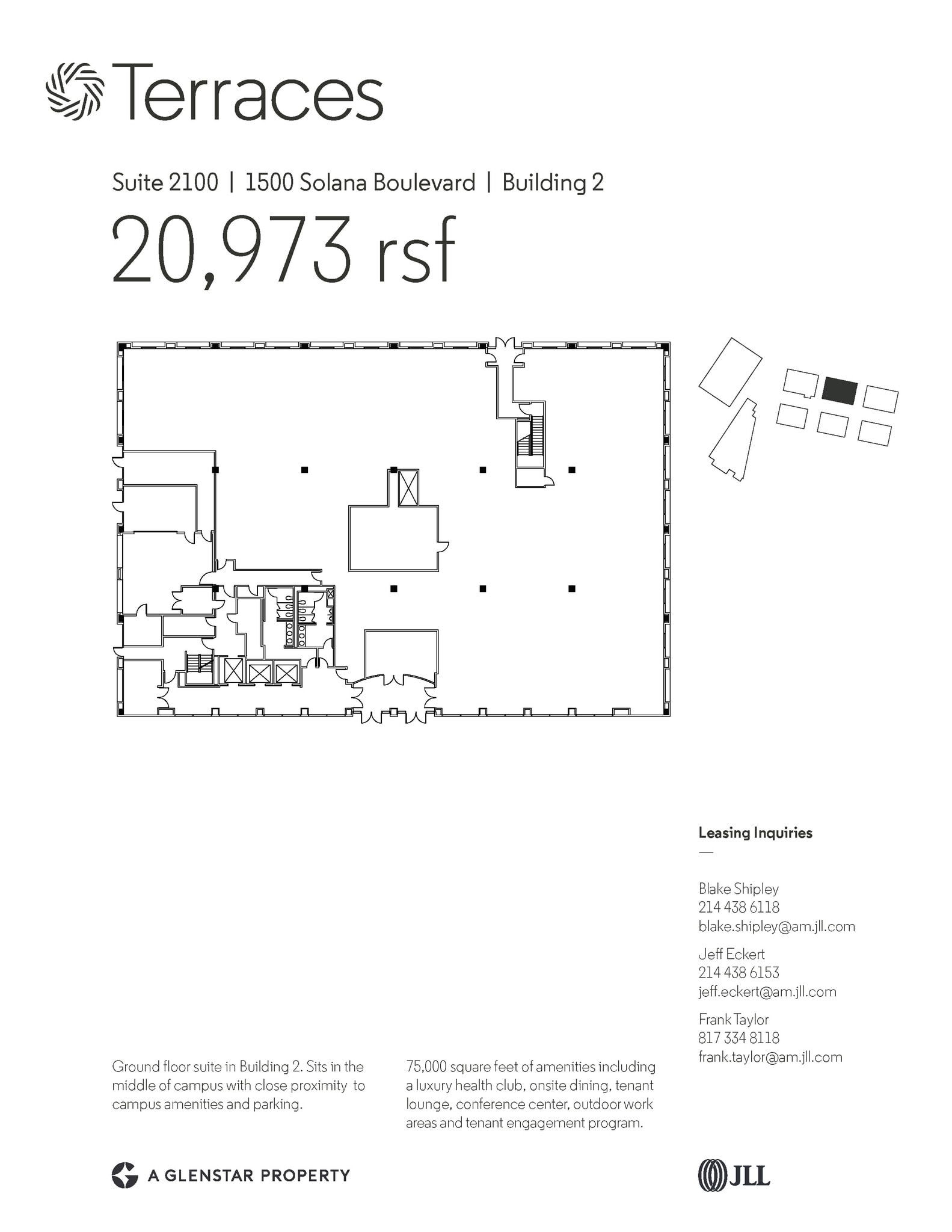 1500 Solana Blvd, Westlake, TX for lease Floor Plan- Image 1 of 1