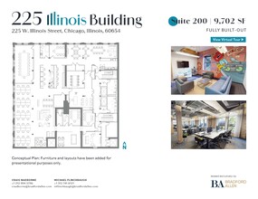 225 W Illinois St, Chicago, IL for lease Floor Plan- Image 1 of 18