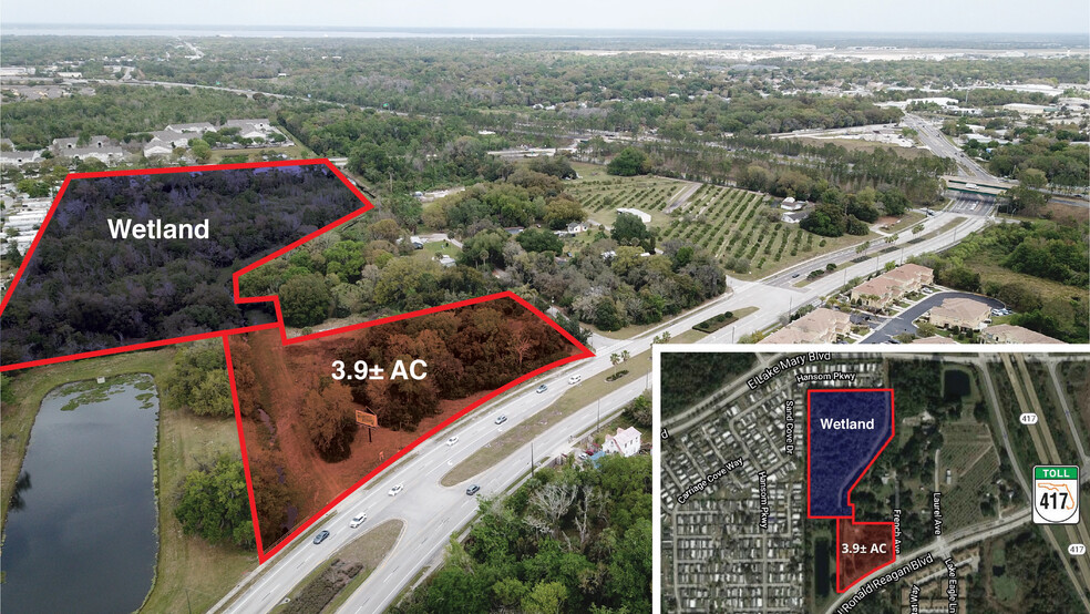 N Ronald Reagan Blvd, Sanford, FL for sale - Aerial - Image 1 of 1